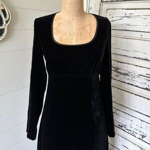 Vintage Laura Ashley Velvet Dress